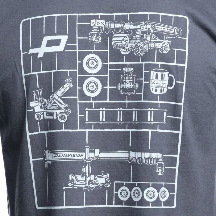 PANAVISION GRIPS T-SHIRT - DARK GREY