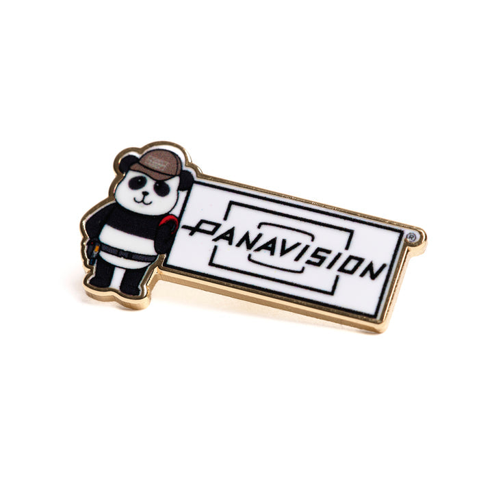 PANDA WITH CAP PIN BADGE