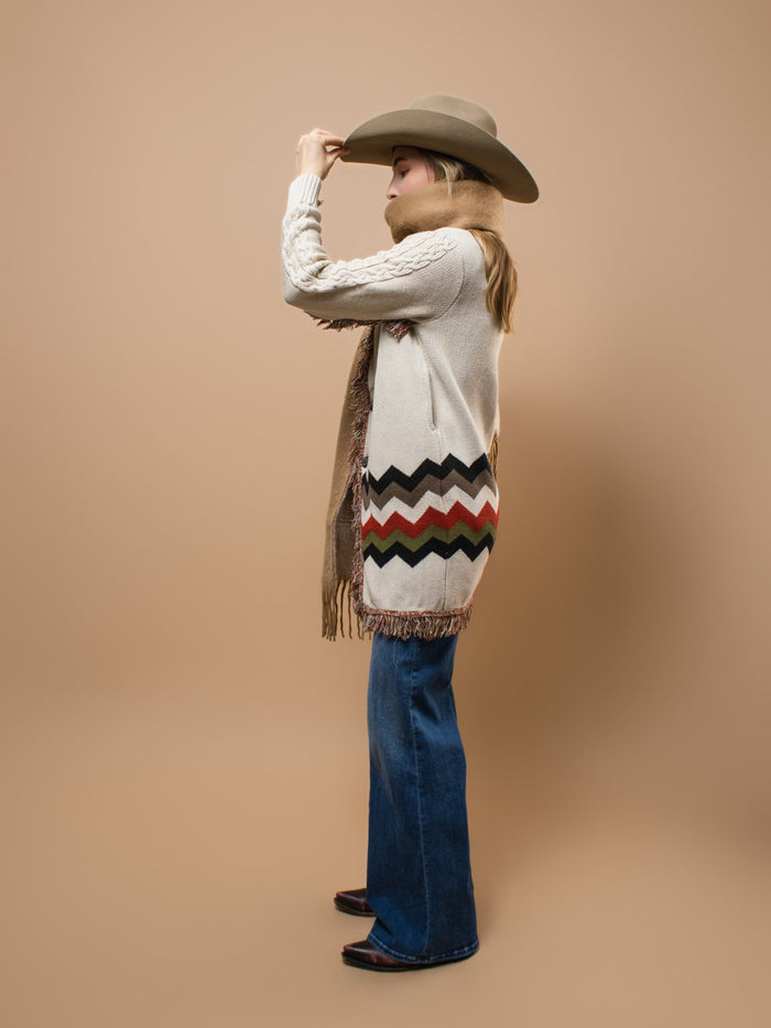 Paricutin V-Neck Heritage Cardigan - Espiritu