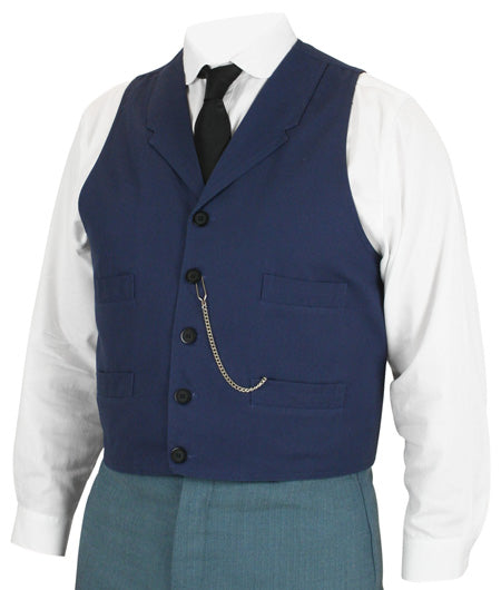 Parsons Vest - Navy Canvas