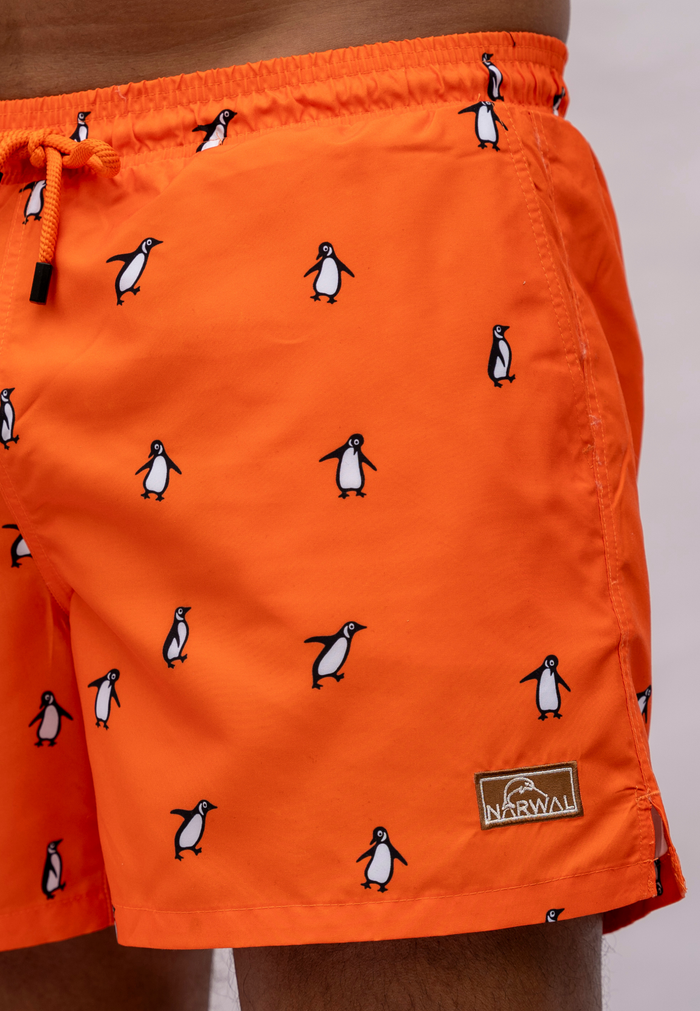 Penguin Father & Son Swim Trunks