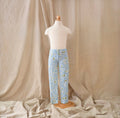 Petit Playa Petal Legging in Hydrangea print, sun-safe UPF50+ swimwear for babies and girls — image 2