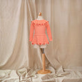 Petit Playa Petal Long Sleeve Swim Dress in Lover print, sun-safe UPF50+ swimwear for babies and girls — image 4