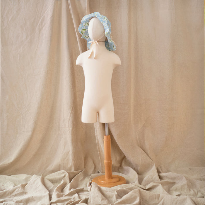 Petit Playa Petal Sun Hat in Hydrangea print, sun-safe UPF50+ sun hat for babies and girls