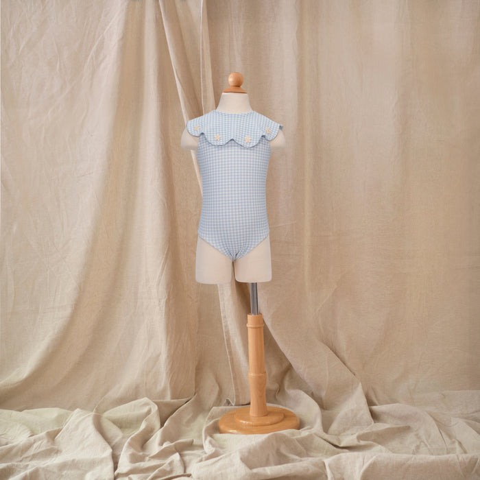Petit Playa Petal Swimsuit in Dorothy print, sun-safe UPF50+ swimwear for babies and girls — image 3