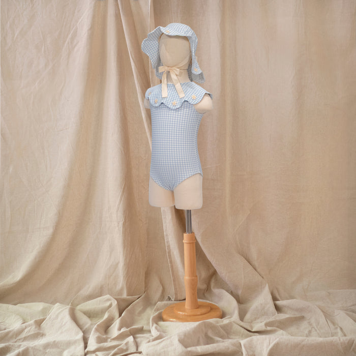 Petit Playa Petal Swimsuit in Dorothy print, sun-safe UPF50+ swimwear for babies and girls — image 5
