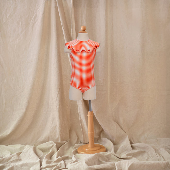 Petit Playa Petal Swimsuit in Lover print, sun-safe UPF50+ swimwear for babies and girls — image 7