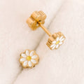 Pierced Co - White Tiny Daisy