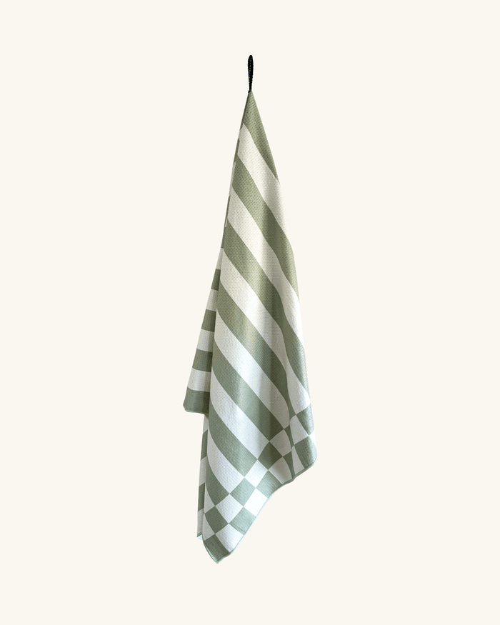 Sage Green Sand Free Beach Towel