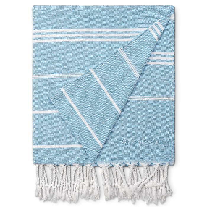 Giesswein Outdoor-Decke - ciel bleu 519