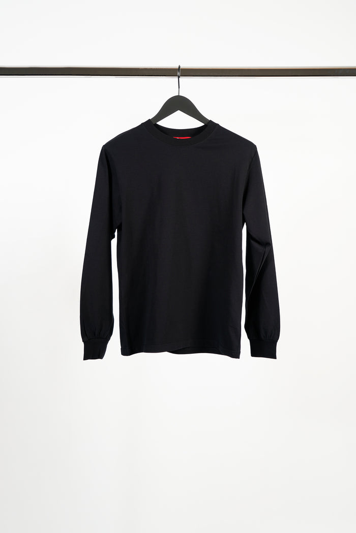 PLAIN LONGSLEEVE BLACK