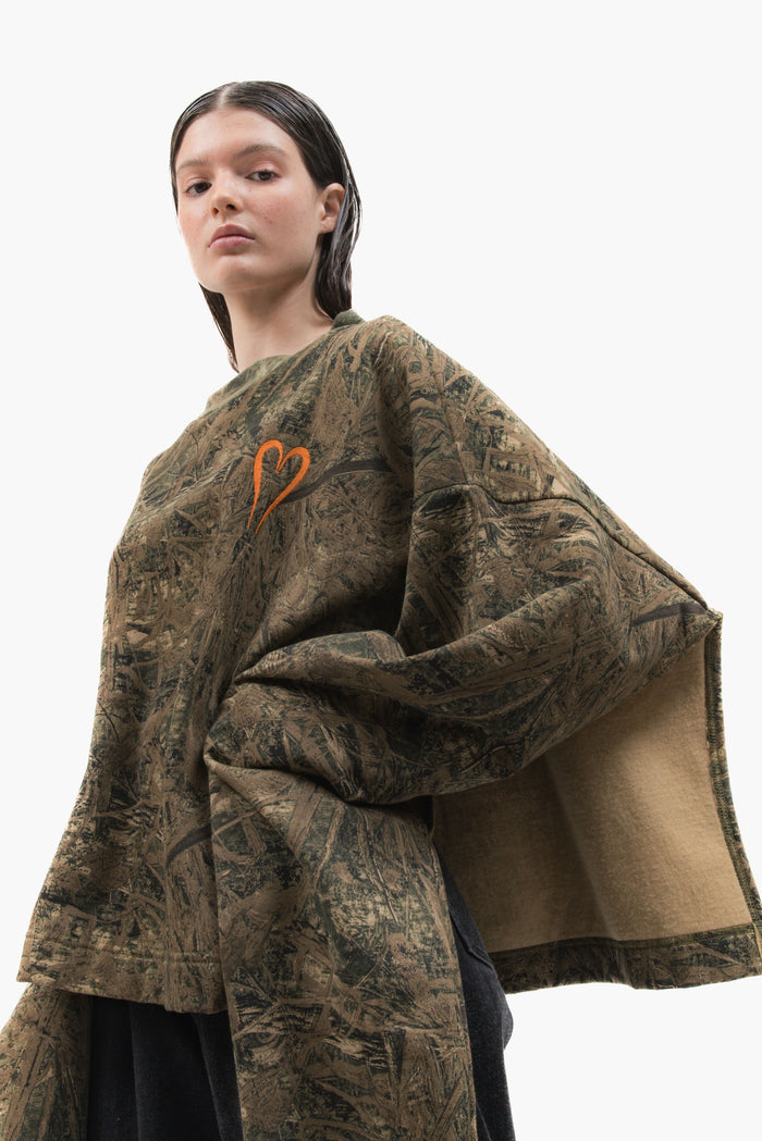 Poncho Sweatshirt