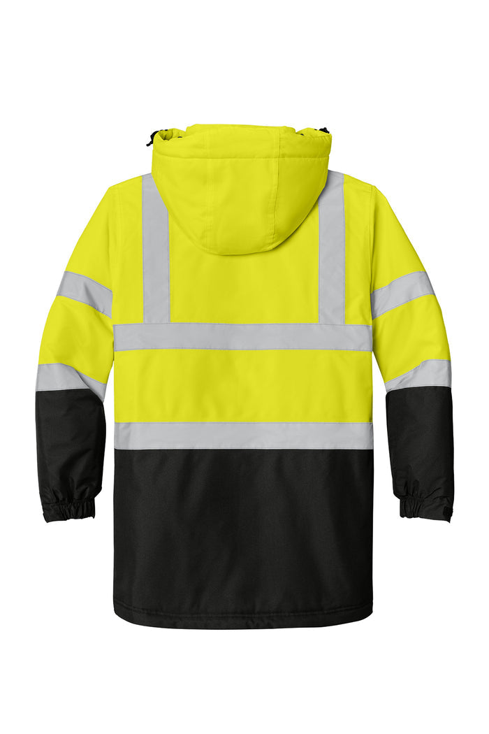 Port Authority® ANSI 107 Class 3 Safety Heavyweight Parka | J799S - The Lemon Print & Design Studio