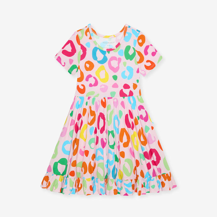 Posh Peanut Ruffled Twirl Dress - Luella