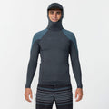 Premium Skins O'Zone Hooded Rash Vest - Graphite