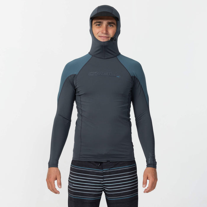 Premium Skins O'Zone Hooded Rash Vest - Graphite