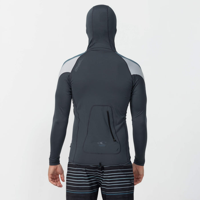 Premium Skins O'Zone Hooded Rash Vest - Graphite