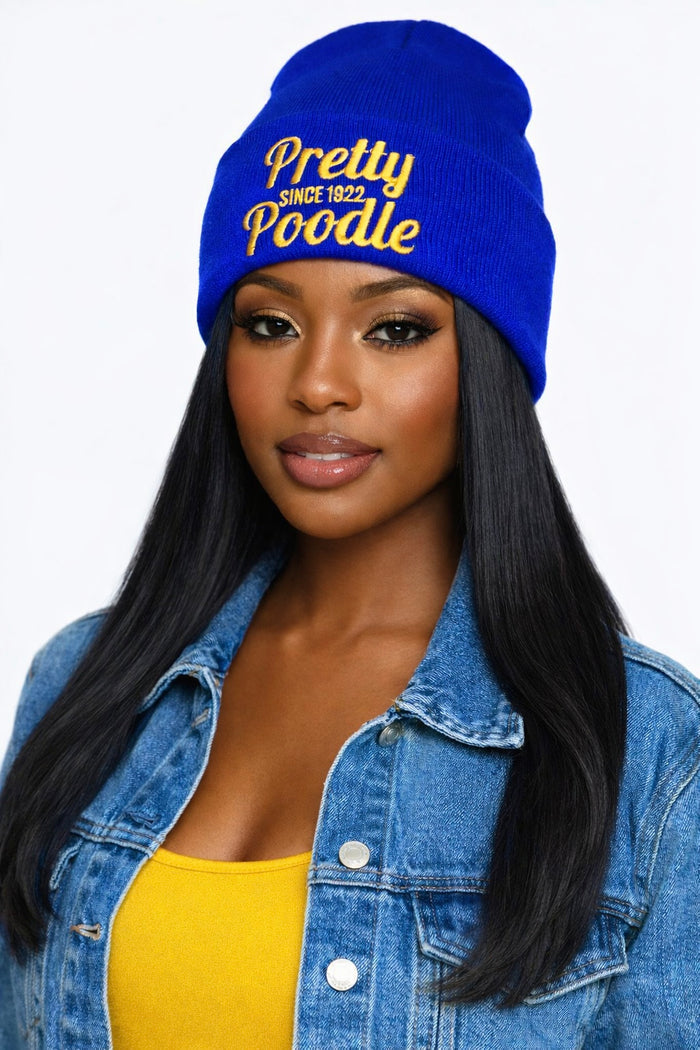 Pretty Poodle Beanie