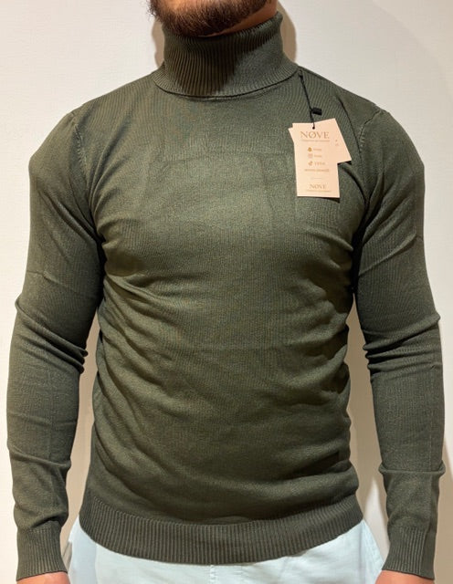 Pull Col Roulé Texturé