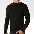 Pull Col Roulé Texturé