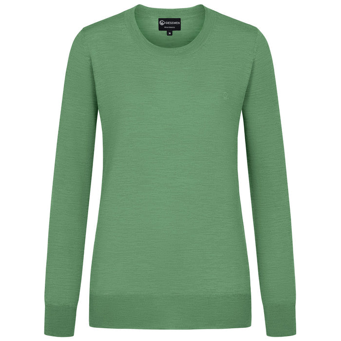 Giesswein Crew Neck cotton Women - foin vert 405