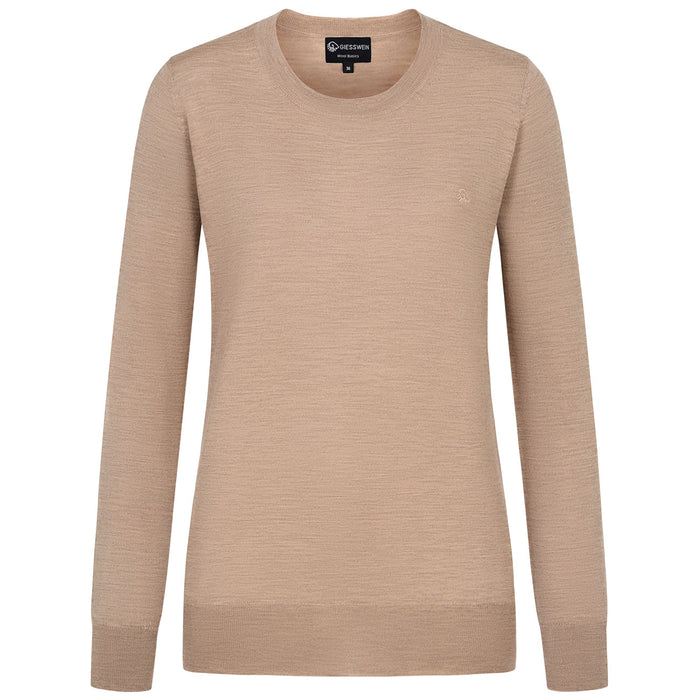 Giesswein Crew Neck cotton Women - sable melé 212