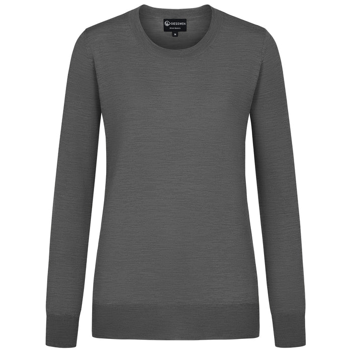 Crew Neck cotton Women - gris 017