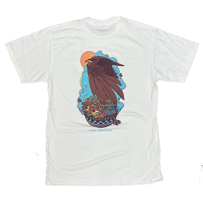 Pure Avis T-Shirt White opsrey pure boardshop