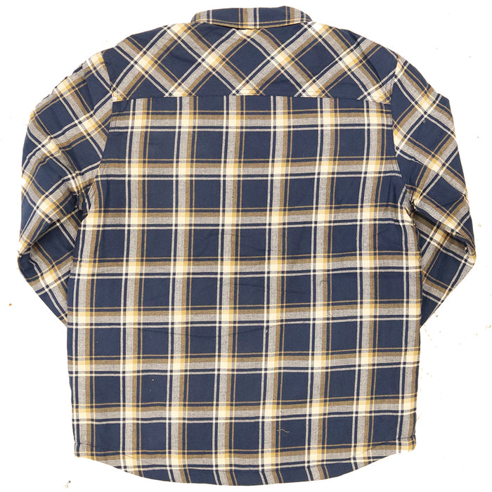 Pure Hartt Flannel Shirt Jacket navy pure boardshop