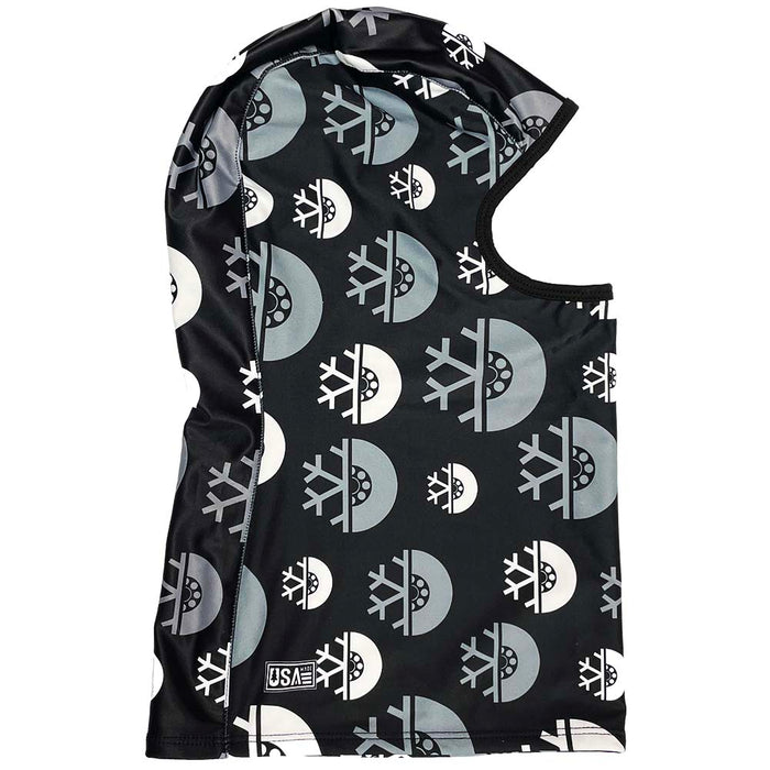 Pure X Black Strap Sock Hood Snow Balaclava Multi FW Pure Boardshop