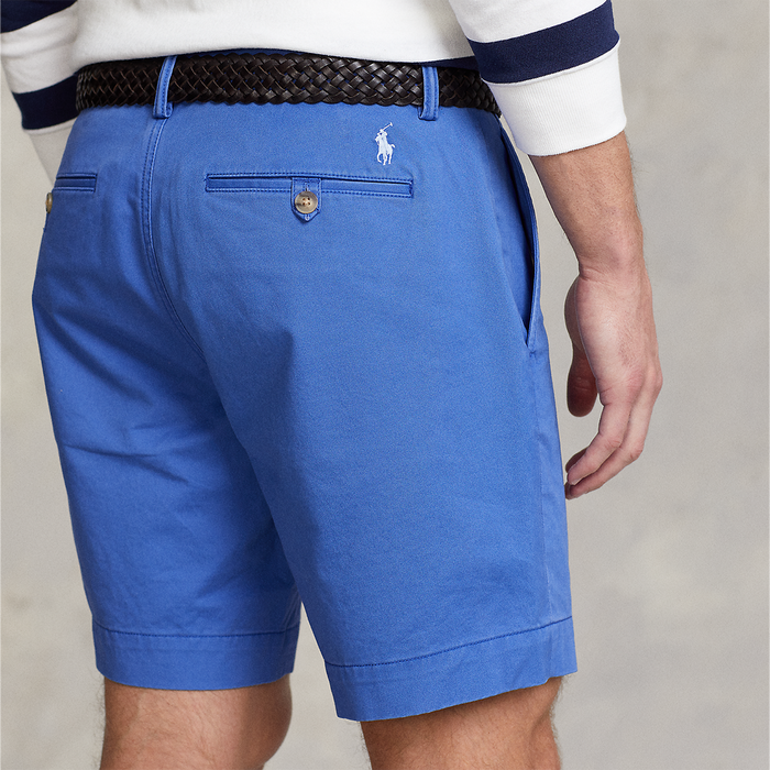Ralph Lauren - Straight Fit Bedford Short in Blue - Nigel Clare