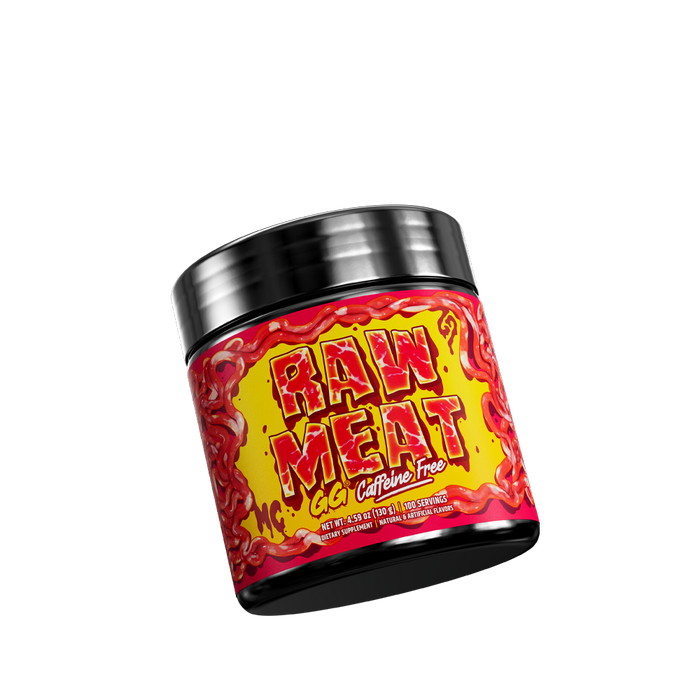 Raw Meat Caffeine Free - 100 Servings - Gamer Supps