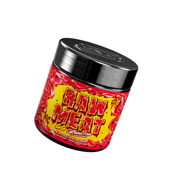 Raw Meat Caffeine Free - 100 Servings - Gamer Supps