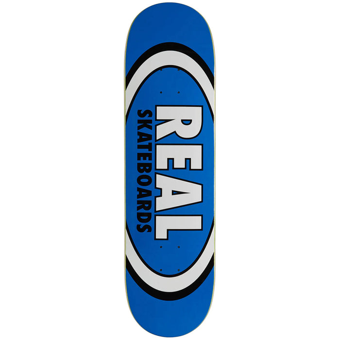 Real Classic Oval Skateboard Deck Blue 8.5 - Pure Boardshop