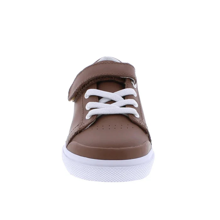 Reese Brown Leather Sneaker