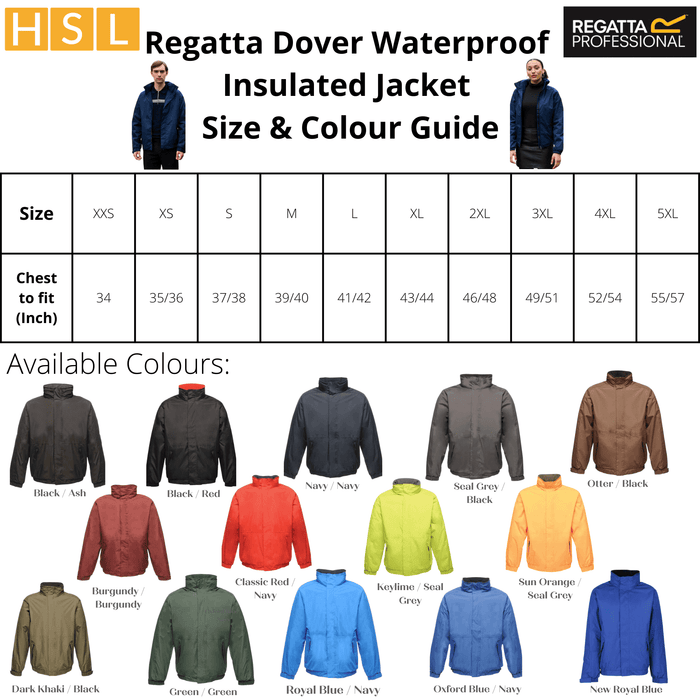 Regatta Dover Waterproof Insulated Jacket