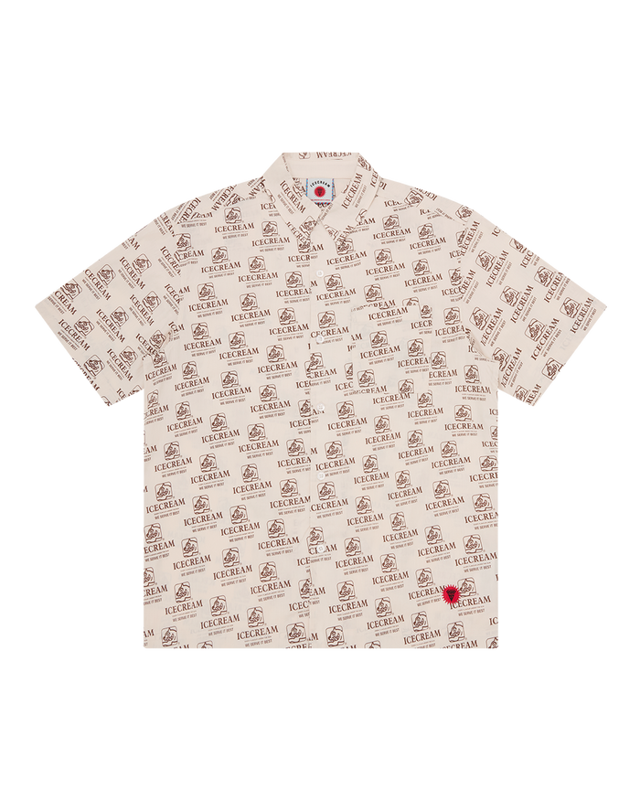 Repeat Print SS Shirt