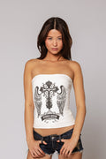 REVIVAL TUBE TOP / WHITE