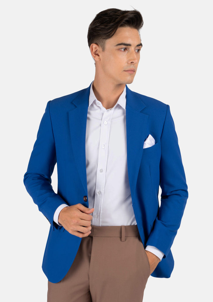 Royal Blue Stretch Jacket
