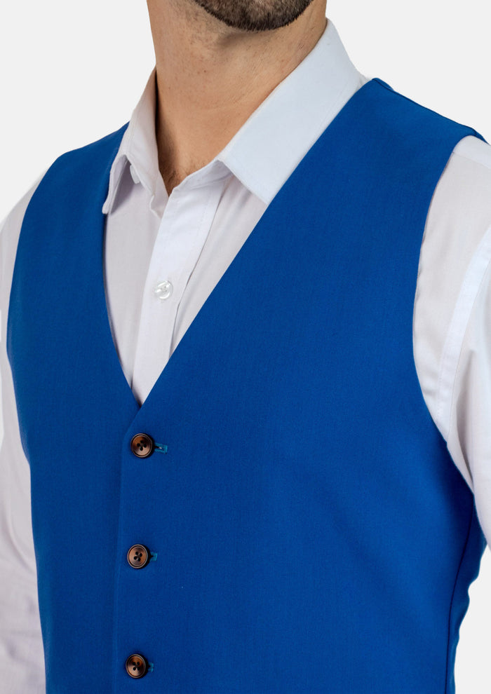 Royal Blue Stretch Vest