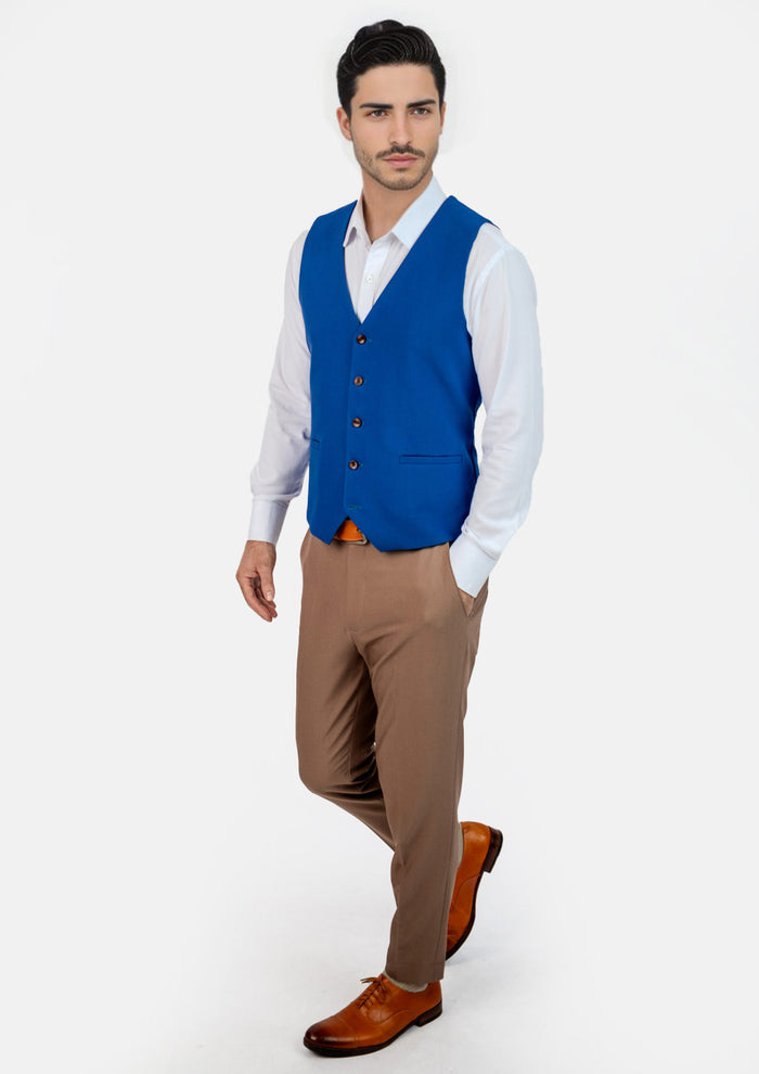 Royal Blue Stretch Vest