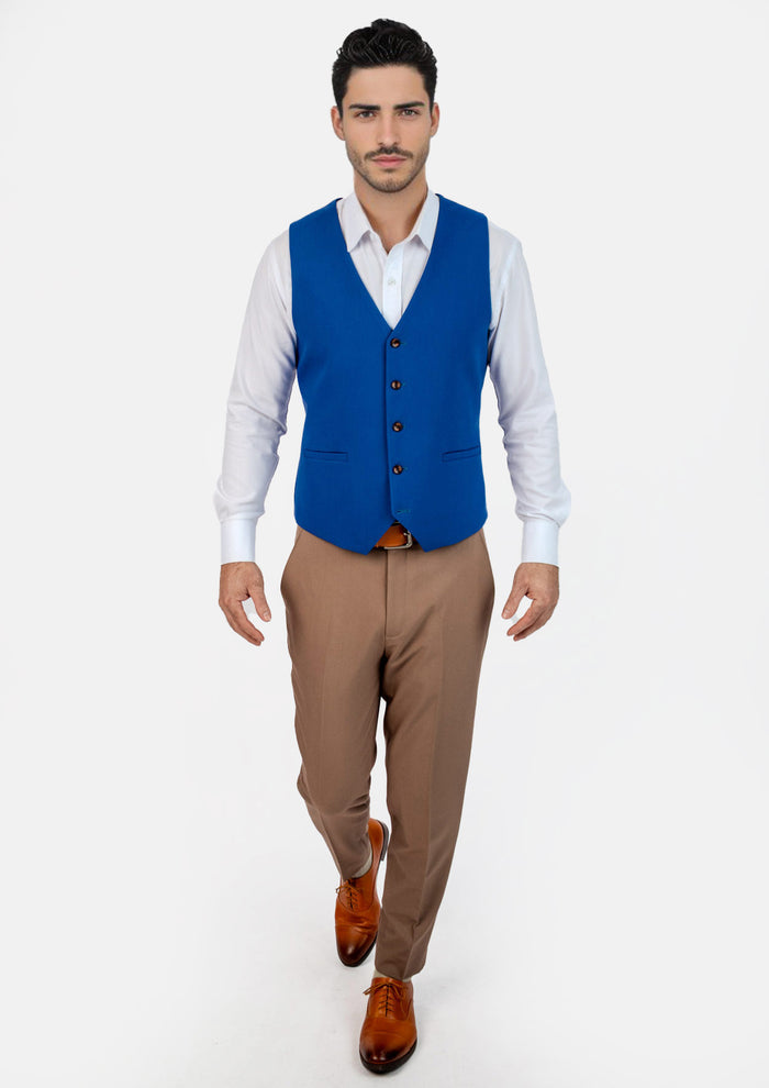 Royal Blue Stretch Vest