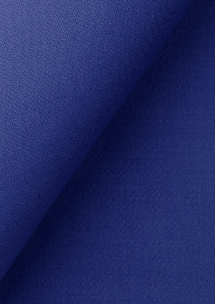 Royal Blue Twill Pants - SARTORO