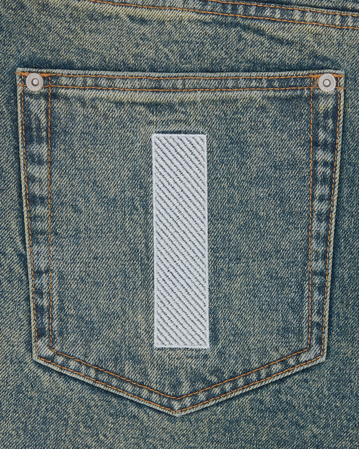 Running Dog Denim Shorts
