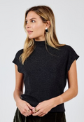 Sadie & Sage Guiding Light Mockneck Tank Top