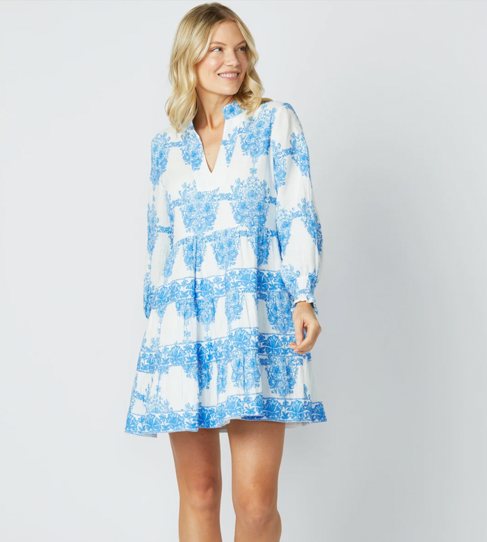 Sail to Sable Fit & Flare Dress