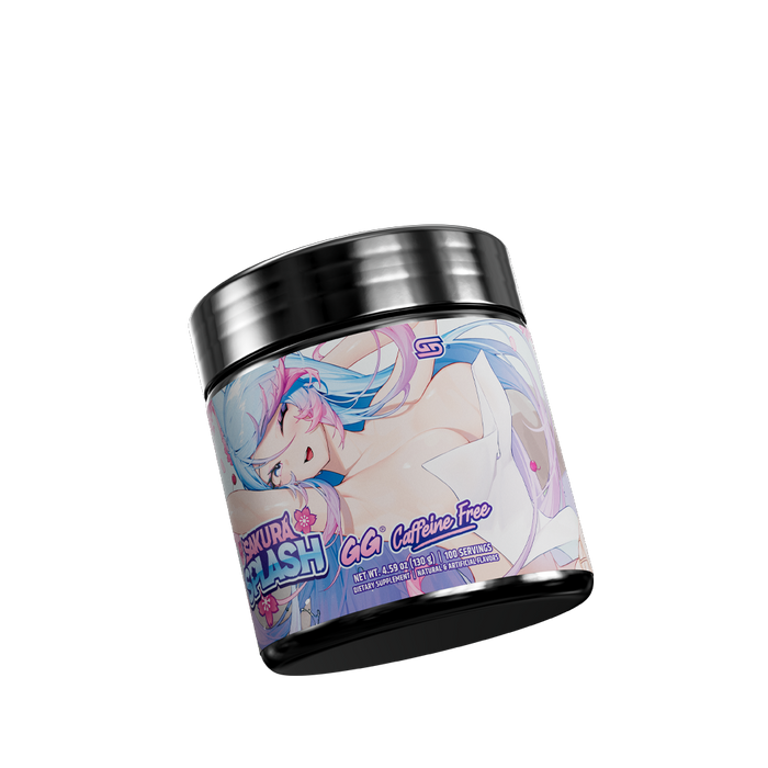 Sakura Splash GG by Silvervale Caffeine Free - 100 Servings - Gamer Supps