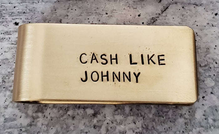 Salt and Sparkle Money Clip - Cash Like Johnny