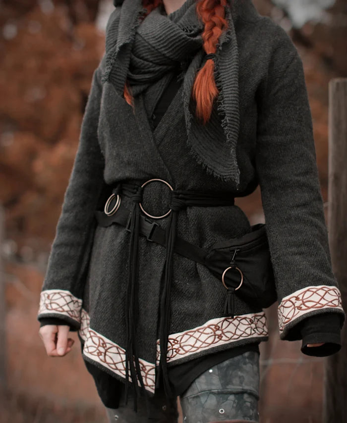 Celtic Fusion Design, Irish-designed folklore-inspired clothing created with a focus on sustainability, natural textures, and