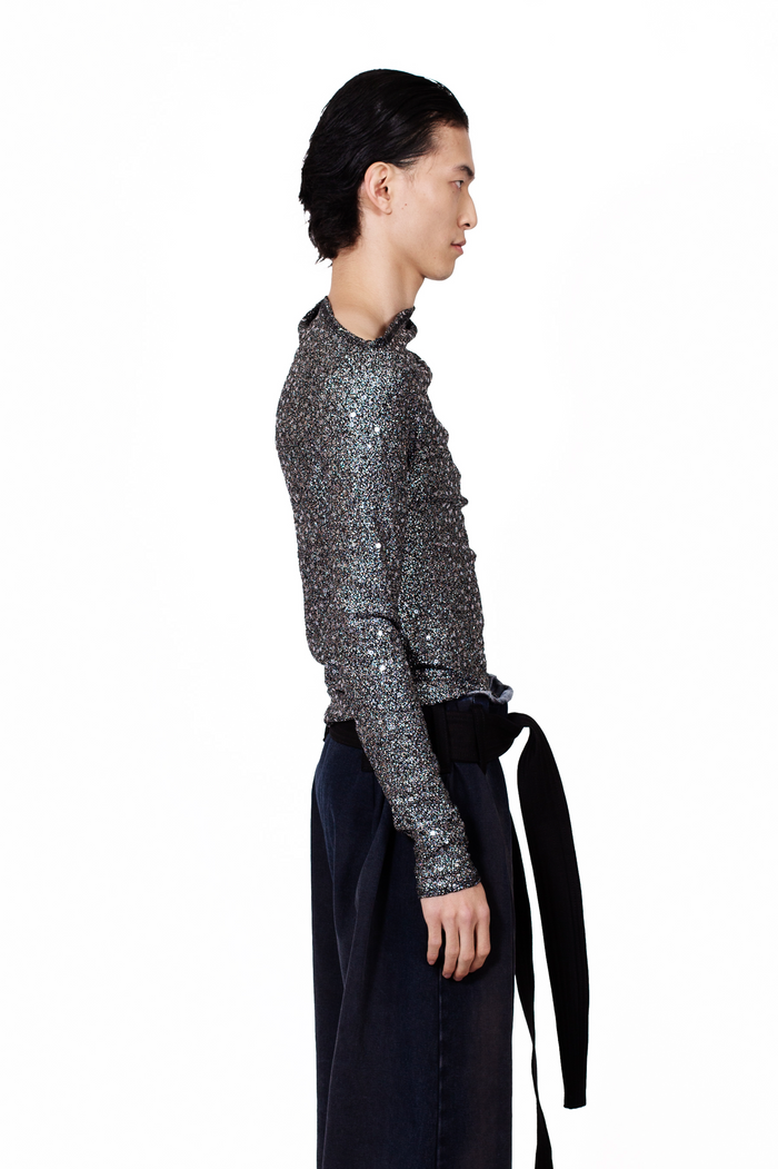 Sequin Asymmetric Top